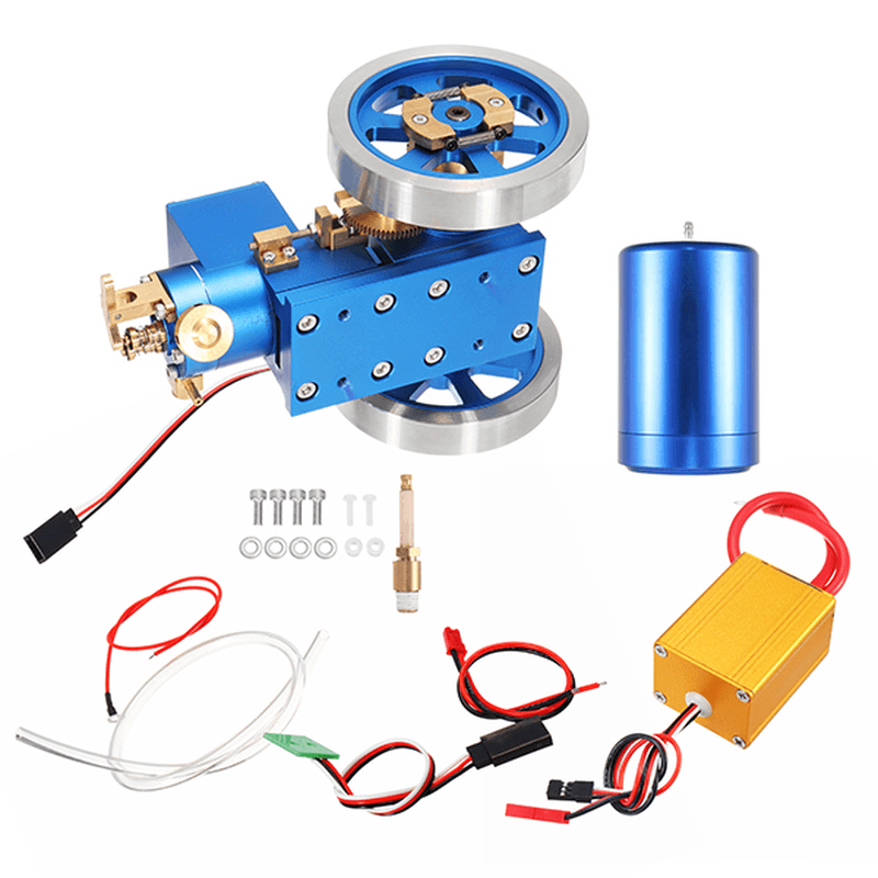 Auf Lager STEM Stirlingmotor Vollmetall-Verbrennungsmotor Hit &amp; Miss Gasmodellmotor Geschenksammlung Spielzeug