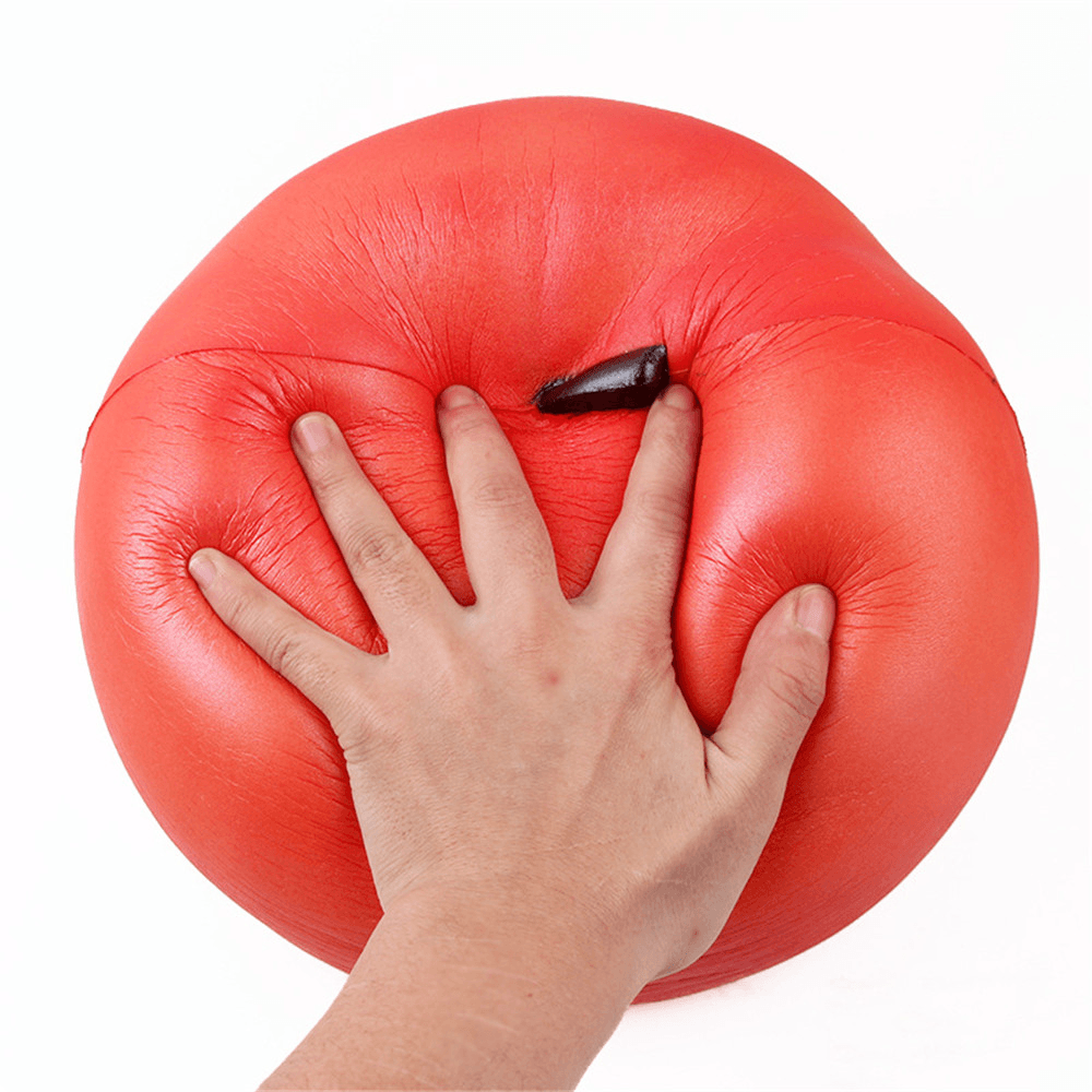 9.5" Huge Squishy Fruit Apple Super Slow Rising Stress Reliever Toy with Packing