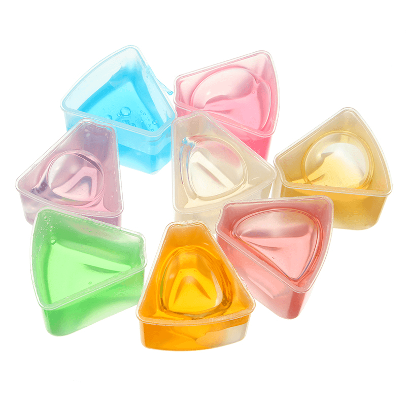 3D Fruit Slime 8 Colors DIY Crystal Jelly Clay Rubber Mud Intelligent Hand Gum Plasticine Toy Gift