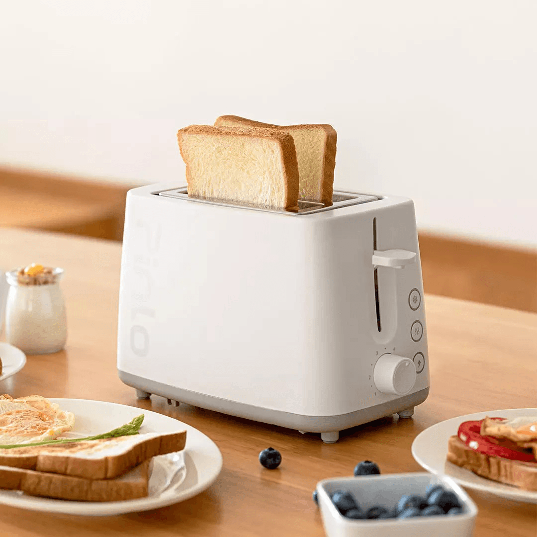 Pinlo PL-T075W1H Toaster, Brotbackautomat von Toastmaschine, Frühstücksmaschine, Mini-Sandwich-Maker, 750 W, schnelles Erhitzen, doppelseitiges Backen