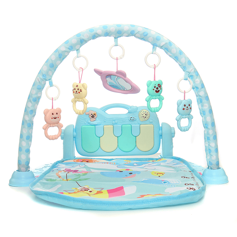 Baby Play Mat Game Music Fitness Blanket Early Educational Toy Direct Charging Projection Spaceship Version Newborn Baby Toy