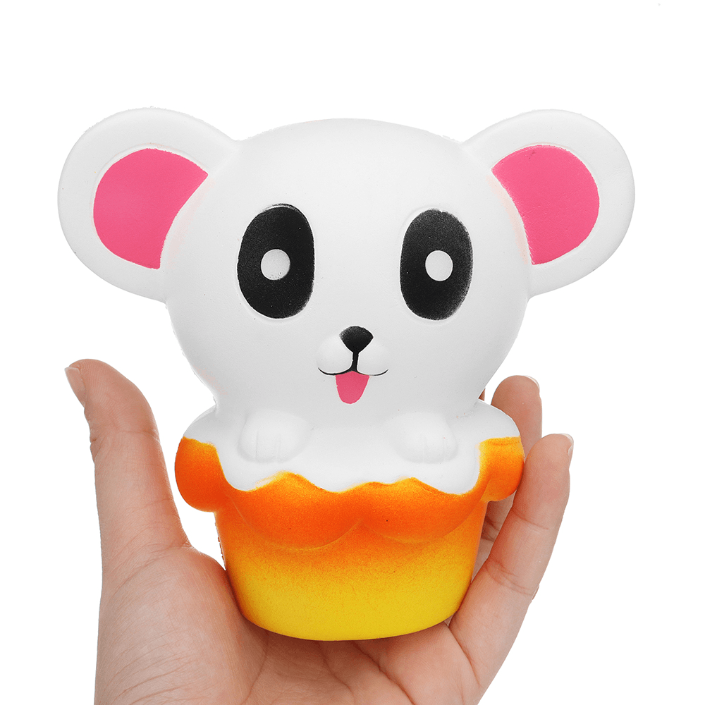 Bear Cake Squishy 11*12.5*8CM Slow Rising Cartoon Gift Collection Soft Toy