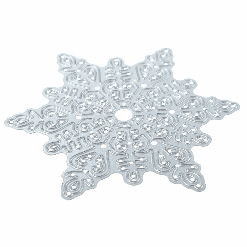 Metal Snowflake Christmas Cutting Dies DIY Scrapbooking Album Paper Card Decor