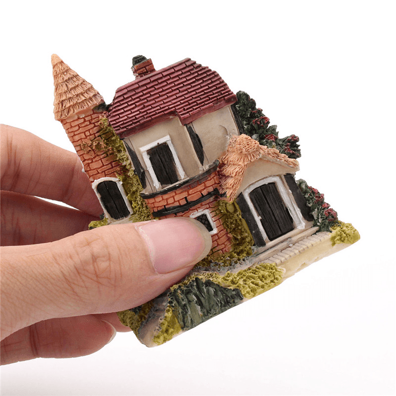 Puppenhaus-Miniatur-Set, Garten, Puppenhaus, Mikrolandschaft, DIY, Mini-Schloss, Modell, Spielzeug, Heimdekoration, Geschenk