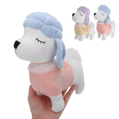 Metoo 24CM Poodle Dog Plush Toy Stuffed Cartoon Animal Doll for Baby Kids Birthday Gift