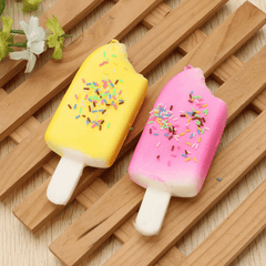 11Cm Ice Lolly Popsicle Squishy Charm PU Phone Strap Decor Random Color Gift