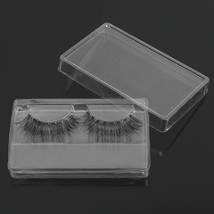 1Pc Falsche Wimpern Verpackung Box Klar Transparent Wiederverwendbare Tragbare Augen Make-Up-Tools