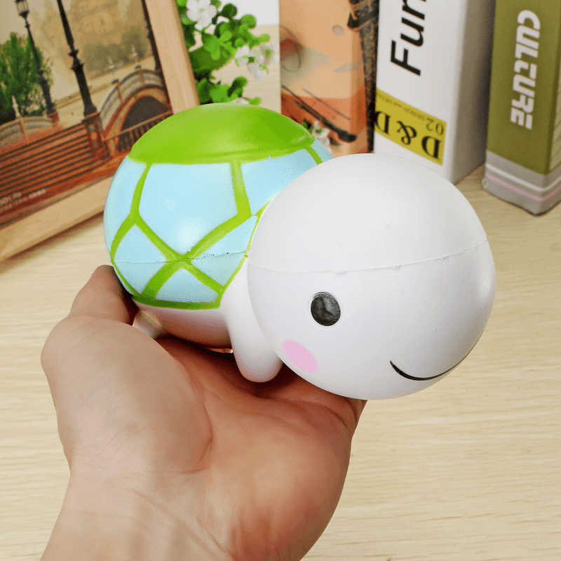 Leilei Squishy Jumbo Turtle Slow Rising Original Packaging Cute Animal Collection Gift Decor Toy