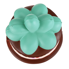 Squishy Plant Chocolate Cream Cake 9CM Langsam steigendes Rebound-Spielzeug mit Verpackung als Geschenkdekoration