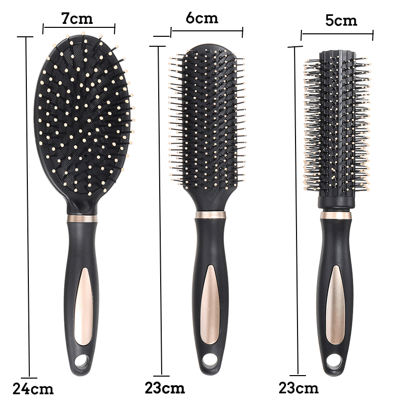 Anti-Static Extension Plastic Airbag Massage Comb Hair Curler Comb