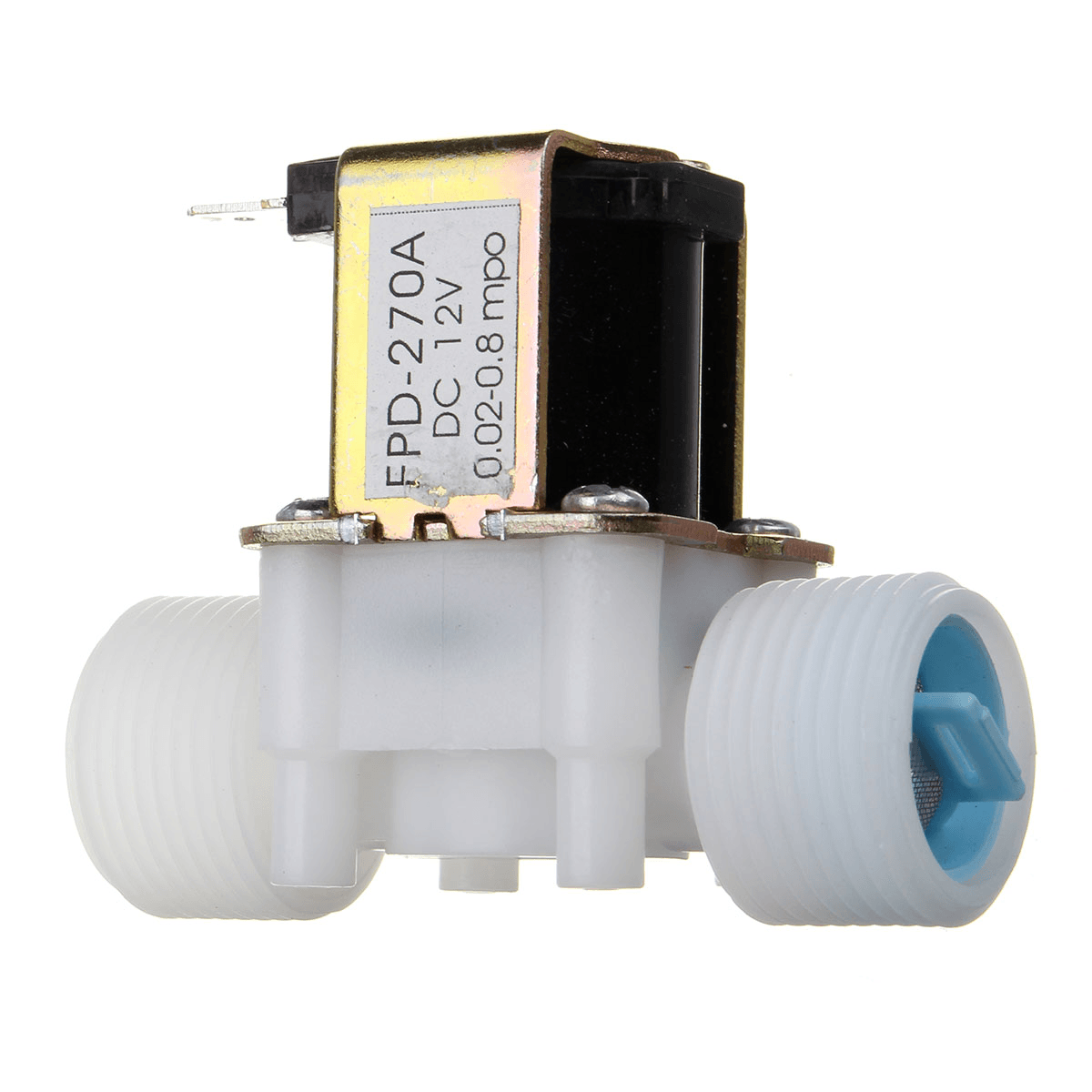 G3/4 12V PP Normally Closed Type Solenoid Valve Water Diverter Device