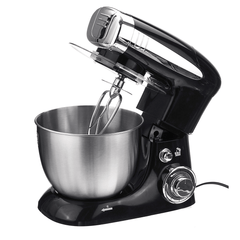 Multi-Function 3 in 1 Kitchen Electric Mixer 1000W 6 Speed Kneading Dough Machine Egg Beater Electric Mixer Cream Whipping Machine for Home Baking