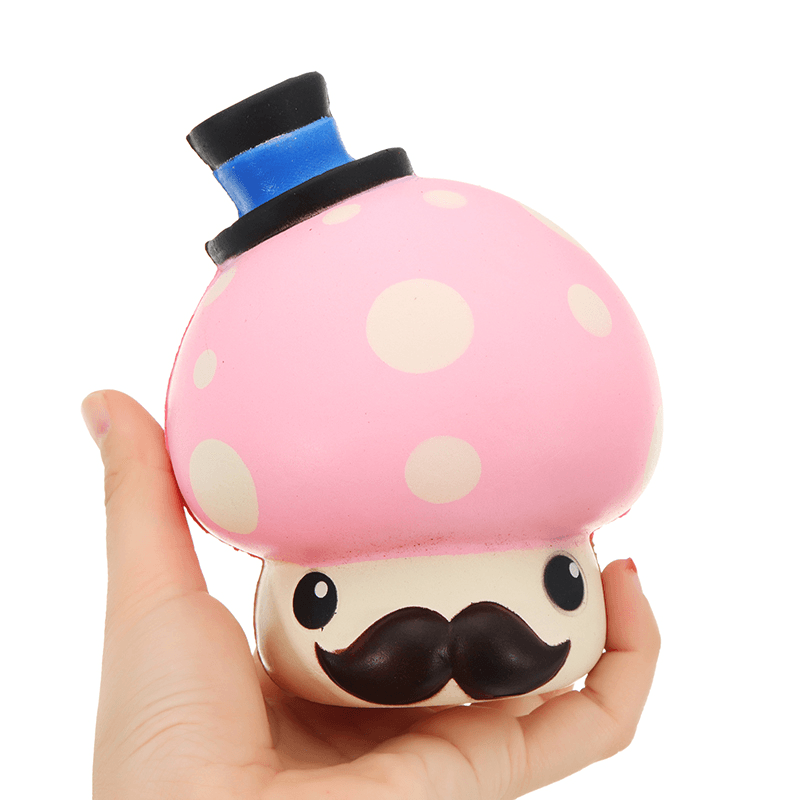 Mushroom Doll Squishy 13*10.5Cm Slow Rising with Packaging Collection Gift Soft Toy