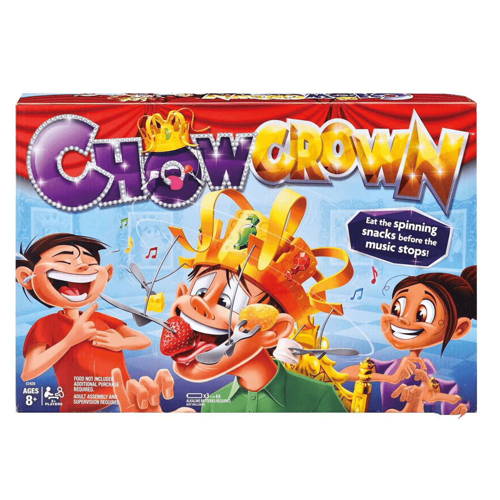 Kreative rotierende Chow Crowns Hut Spinning Crown Snacks Party Neuheit Eltern-Kinder Interaktives Spiel Witze Spielzeug für Kinder Erwachsene Geschenk