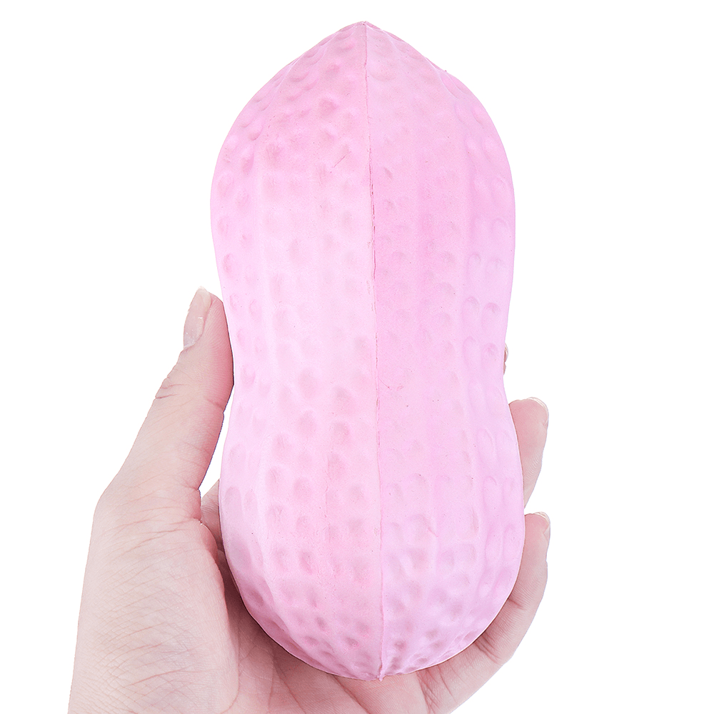 Temperature Sensitive Color Changing Squishy Peanut 16Cm Big Size Slow Rising Change Color Toy with Packing