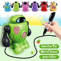 Scribing Induction Car Creative Follow Any Drawn Line Pen Inductive Cute Model Children Toy Gift