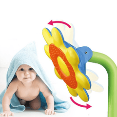 Cikoo Yellow Duck Shower Head for Kids Faucet Water Spraying Tool Baby Bath Toys