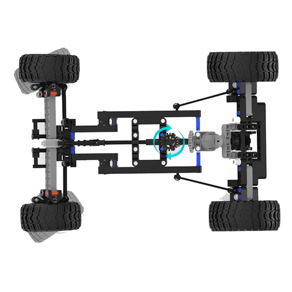 Desert Racing Car Off-Road Vehicle Blocks Toys