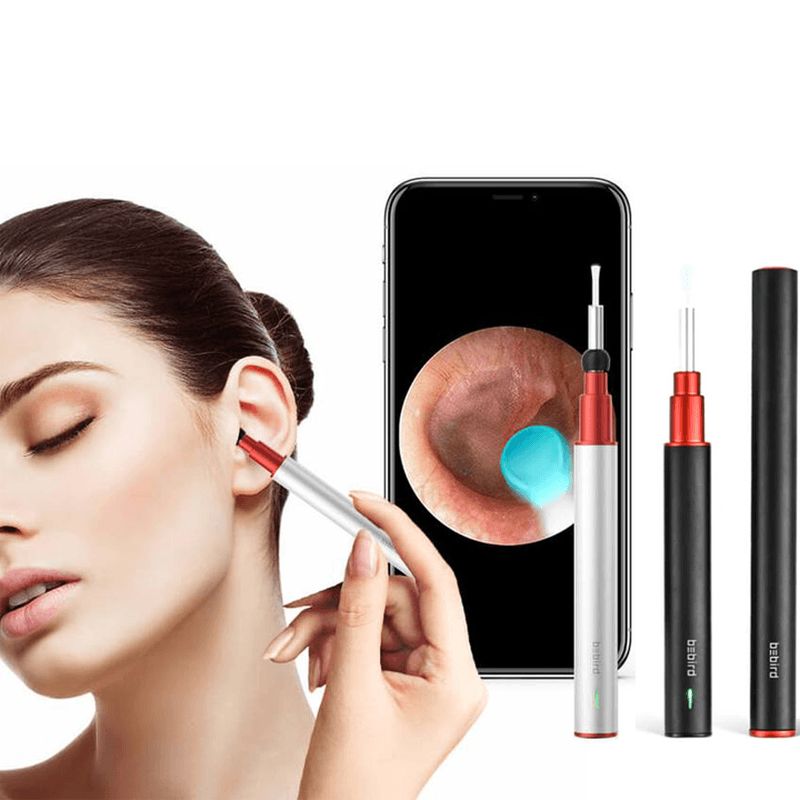 Bebird A2 Smart Visual Ear Stick Wireless In-Ear Cleaning Camera Otoscope Borescope Ear Picker Tool 1080P HD Ear Spoon Earwax Removal