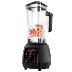 GEMAT 2L Automatic LED Screen Blender Professional Breakfast Food Processor Machine Ice Cream Fruit Milkshake Juicer Blender