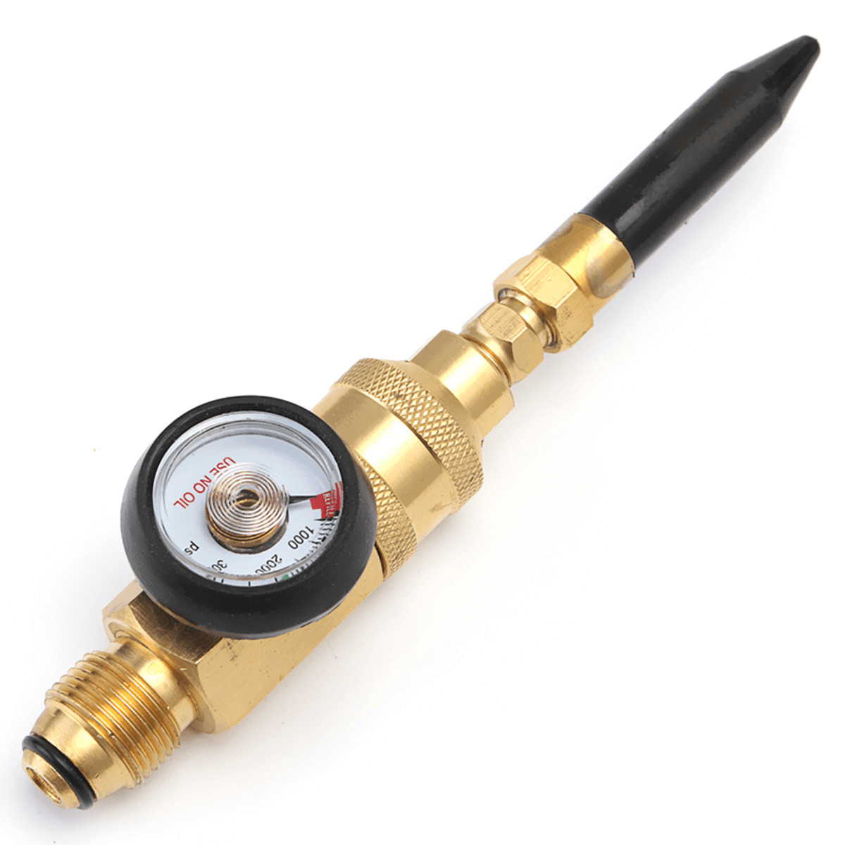 Latex Balloon Gas Inflator Filler with Gauge Helium Tank Regulator for G5/8 Tank Valves