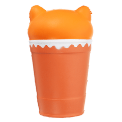 Sunny Squishy Cat Coffee Cup 13.5*8.5CM Slow Rising Soft Animal Toy Gift with Packing