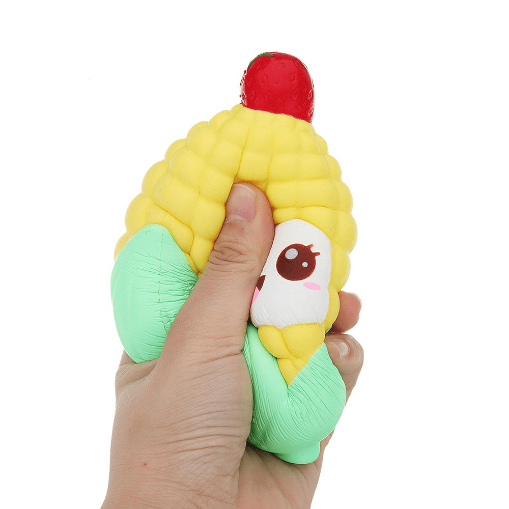 Corn Squishy 9 * 14.5 CM Levantamiento lento con empaque Colección Regalo Juguete suave