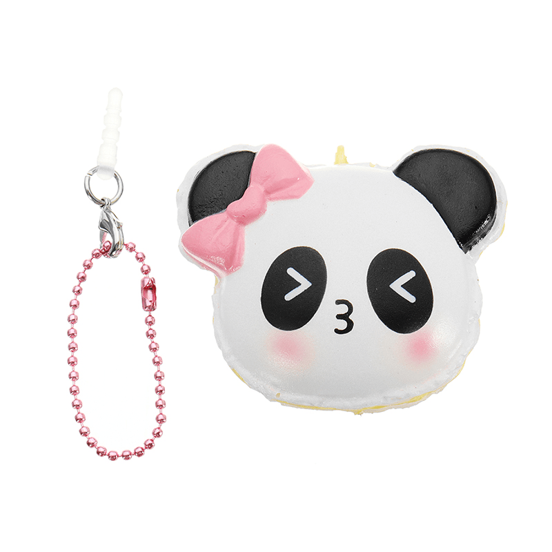 I Am Squishy Panda Face Head Squishy 14.5Cm Slow Rising with Packaging Collection Gift Soft Toy