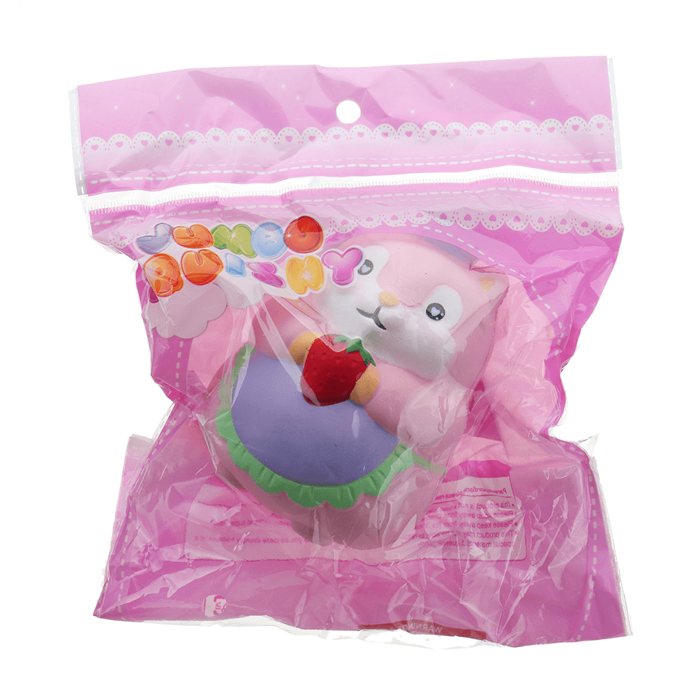 Chef Hamster Squishy 11*8*8Cm Slow Rising with Packaging Collection Gift Soft Toy