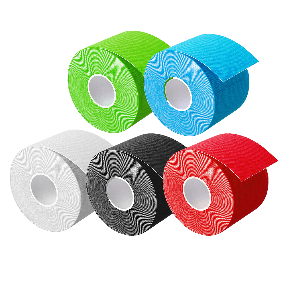 5Cmx5M Kinesiology Elastic Medical Tape Bandage Sports Physio Medical Muscle Ankle Pain Care Support