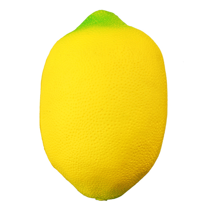 Squishy Yellow Lemon 12Cm Big Soft Slow Rising Fruit Collection Gift Decor Toy