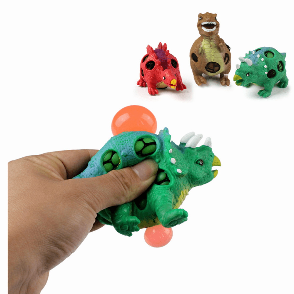 1PC TPR Squishy Dinosaurier Jurassic Dinosaurier Squeeze Spielzeug Geschenk Sammlung Stress Reliever