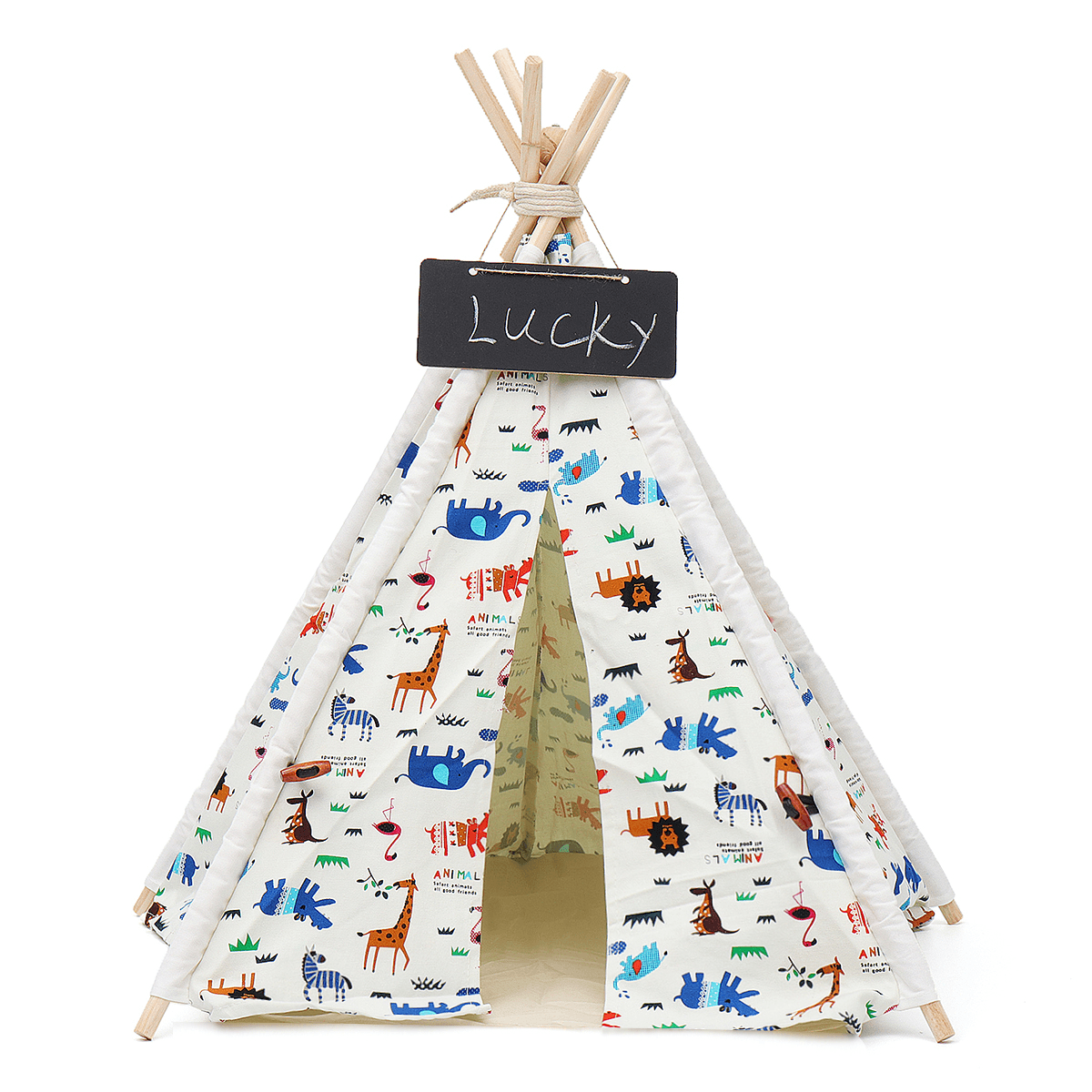 Casa para perros, tienda lavable, cachorro, gato, interior, exterior, juego en casa, tipi, cama para mascotas