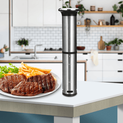 Biolomix IPX7 wasserdichter Sous-Vide-Kocher, thermischer Tauchzirkulator, 1200 W, LED-Digital-Timer, Temperaturanzeige