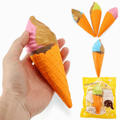 Yunxin Squishy Ice Cream 18Cm Slow Rising with Packaging Collection Gift Decor Soft Squeeze Toy