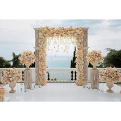 1.2X0.8M Romantic Wedding Photography Backdrop Flowers Wall Party Photo Background Cloth Decoration Props