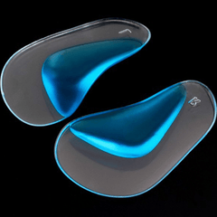 1 Pair Foot Care Cushion Correction Gel Arch Support Insoles Orthopedic Foot Pedicure Tools