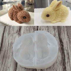 Bunny 3D DIY Rabbit Handmade Cake Breads Decorating Chocolates Mould Mold EasterMöbel &amp; Wohnen, Feste &amp; Besondere Anlässe, Party- &amp; Eventdekoration!