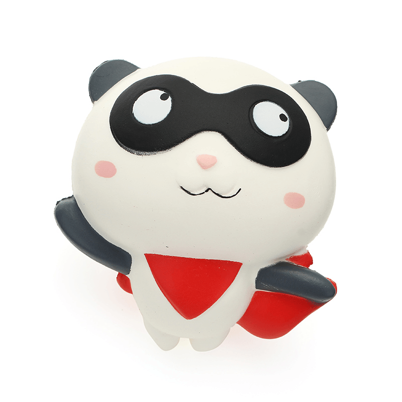 Yunxin Squishy Panda Man Robin Team 12Cm Slow Rising with Packaging Collection Gift Decor Toy