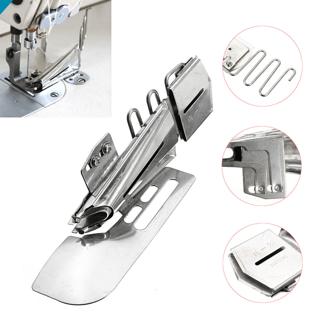 KP-104 Janome Coverpro Doppelfalzbinder, Bindewerkzeuge, Nähmaschinenzubehör, Teil