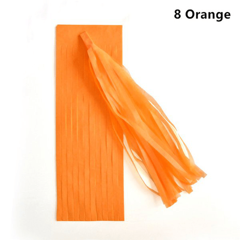 14 Inch Tissue Paper Tassel Garland Birthdays Party Decorations Event Gift Pack Balloon Accessoriess