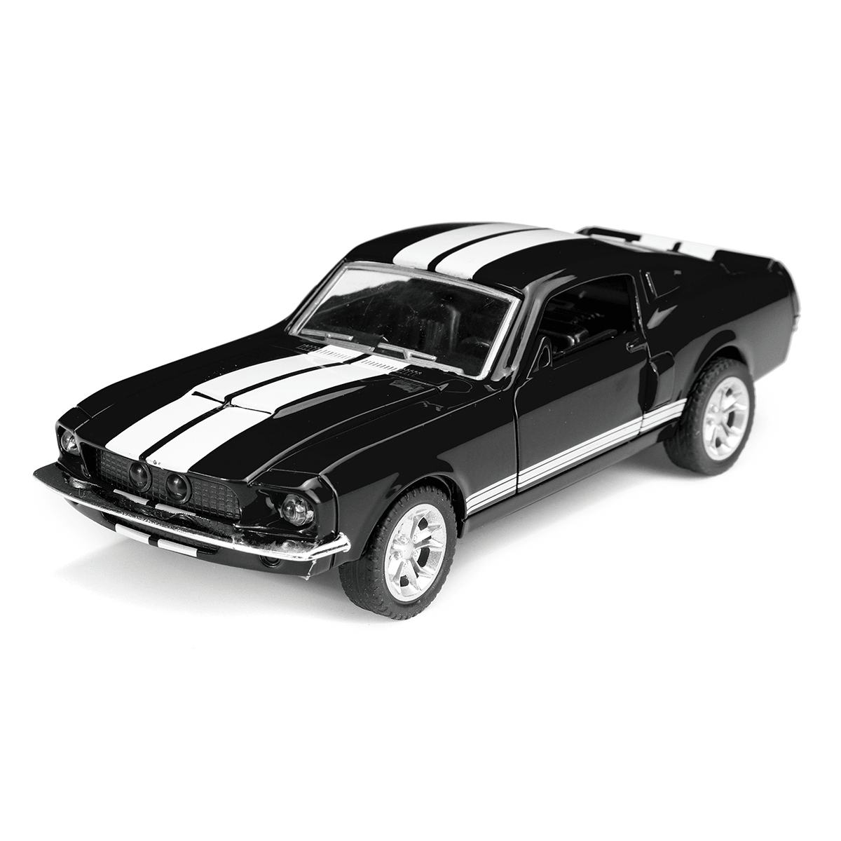 1:32 Alloy Fords Mustang GT 1967 GT500 Return Diecast Car Model Toy for Children Gift