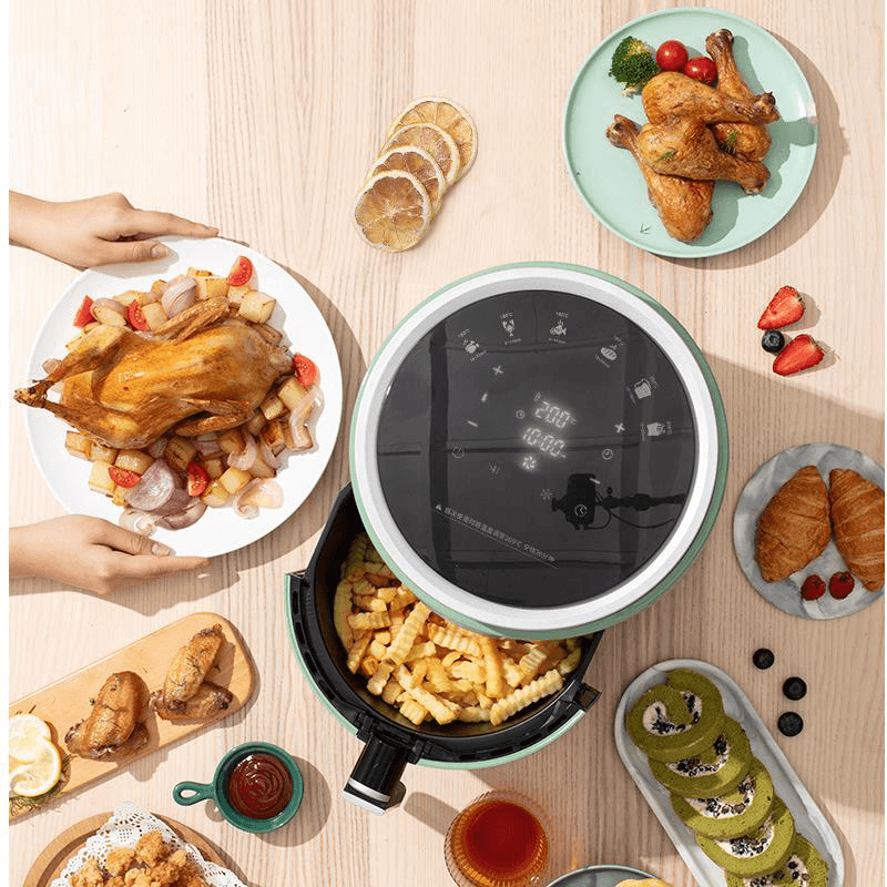 YIDPU YD-211 Smart Air Fryer 1350W 5L Oil-Free Healthy Household Intelligent Automatic French Fries Machine