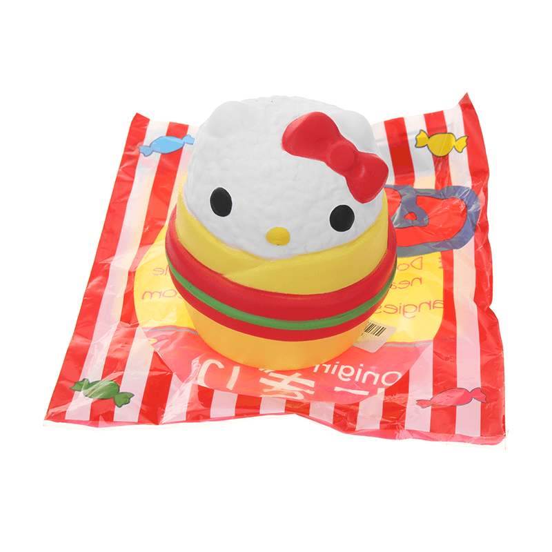 Angie Squishy Onigiri Sushi Jumbo 12 cm, duftend, langsam aufsteigend, Originalverpackung, Sammlung, Geschenk, Dekoration, Spielzeug