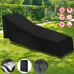 Waterproof Dust-Proof Furniture Chair Sofa Cover Protection Garden Patio Outdoor Cover Garden Balcony Deck Chair Shed