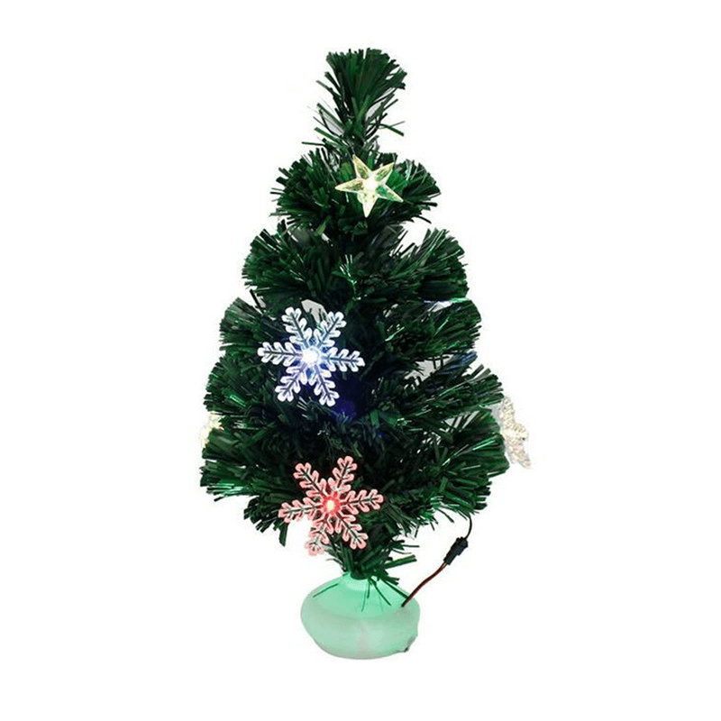 Christmas Party Home Decoration 45CM LED Glowing Tree Ornament Toys for Kids Children Gift