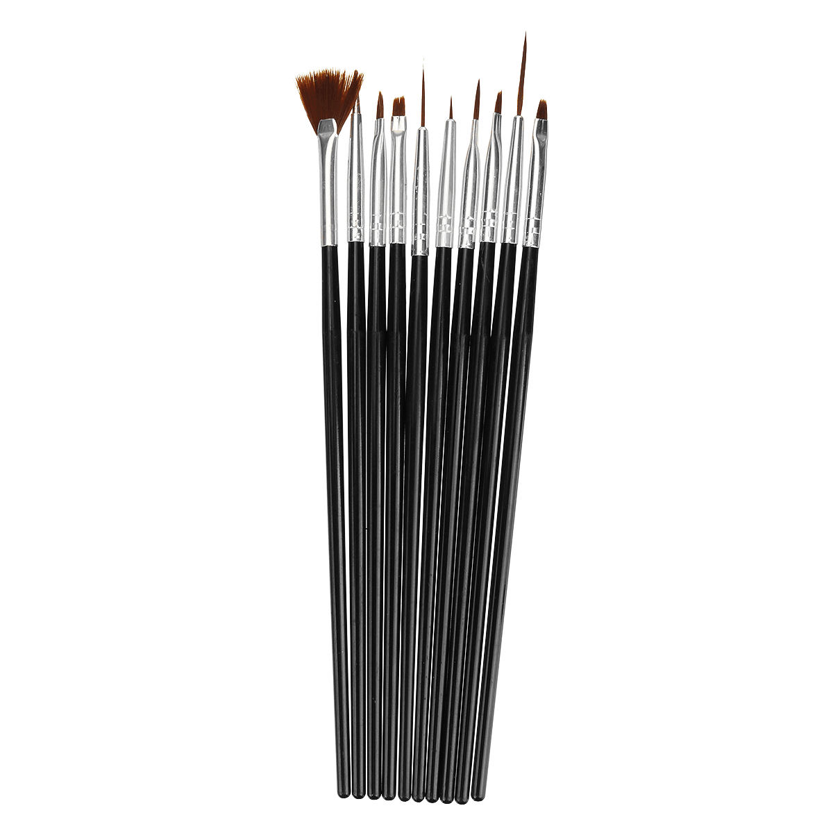 Nail Art Set Manicure Tool Paint Brush Dust Brush Nail Art Decoration Nail Tape Line Buffer Files