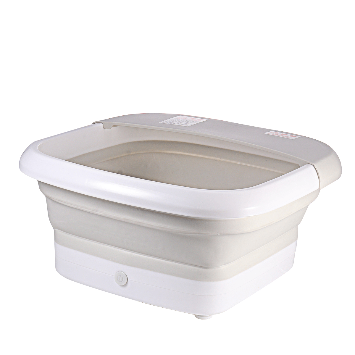 220V Portable Foldable Electric Bathtubs Foot Soaking Bucket Foaming Bump Massage Heat