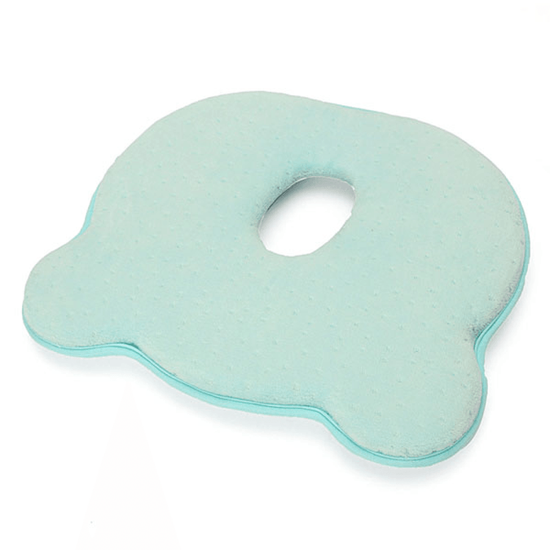 22X26X3.5Cm Memory Cotton Newborn Baby Correcting Head Cervical Vertebra Pillow Blue Pink