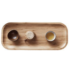 CHENGSHE Bamboo Tea Tray Mat Kung Fu Tea Making Tools From